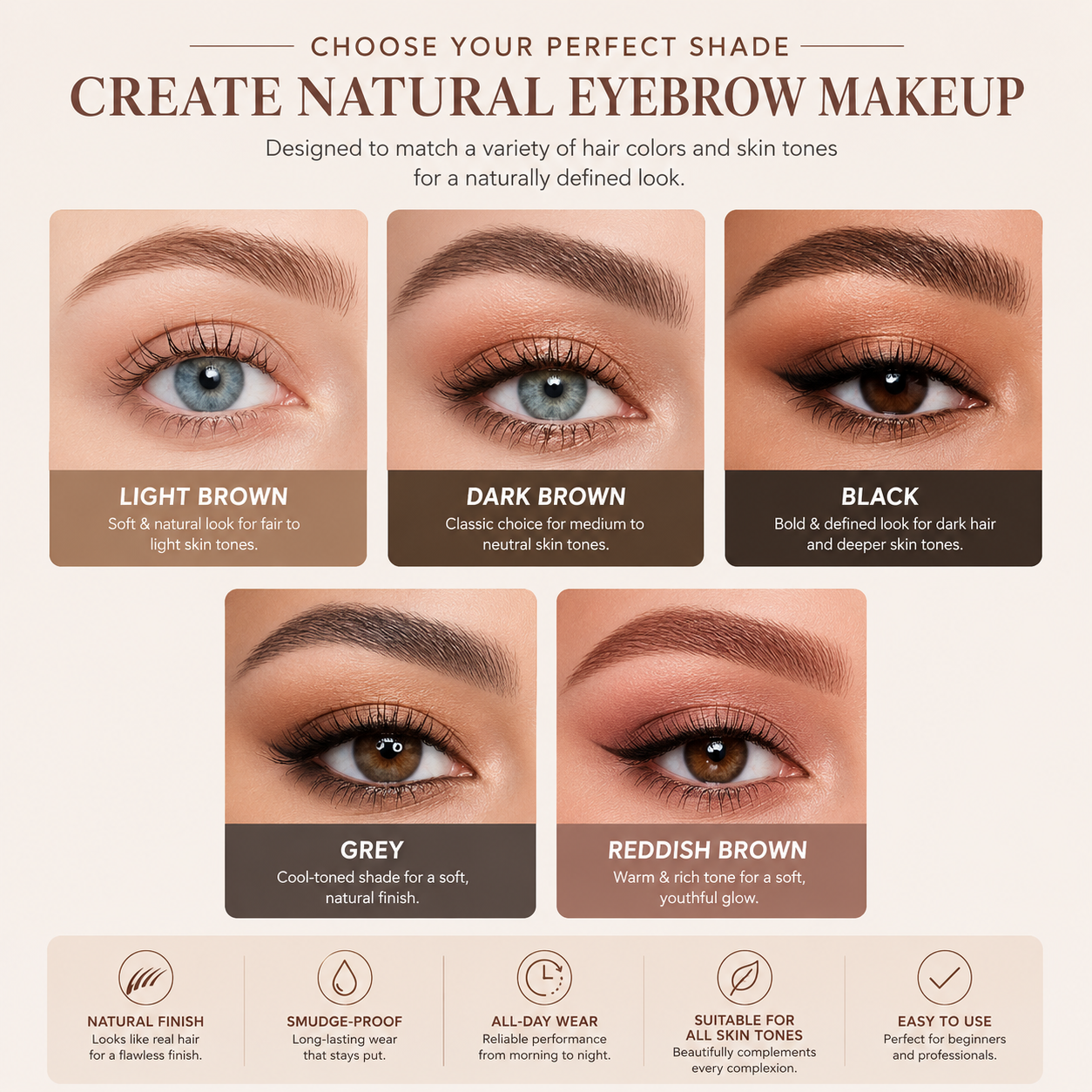 BrowDefine Pro™ Waterproof Microblading Brow Pen